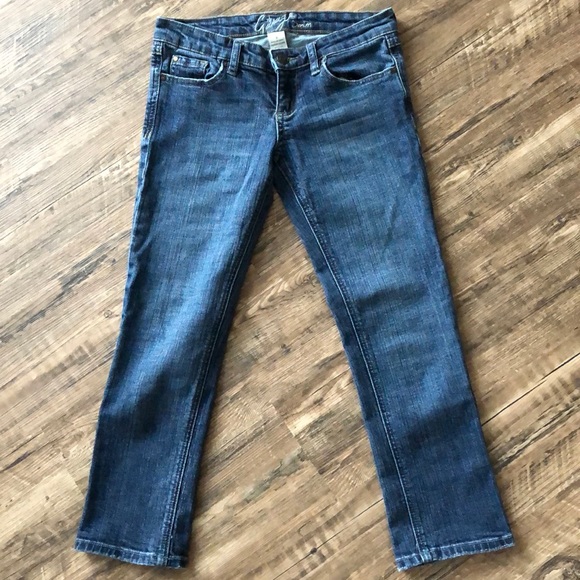 Garage stretch denim capris - Picture 1 of 9